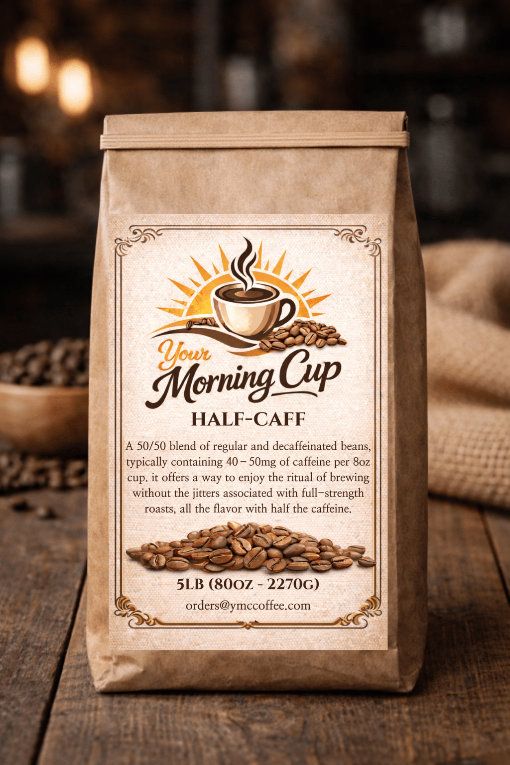 Half - Caff - Your Morning Cup Coffee
