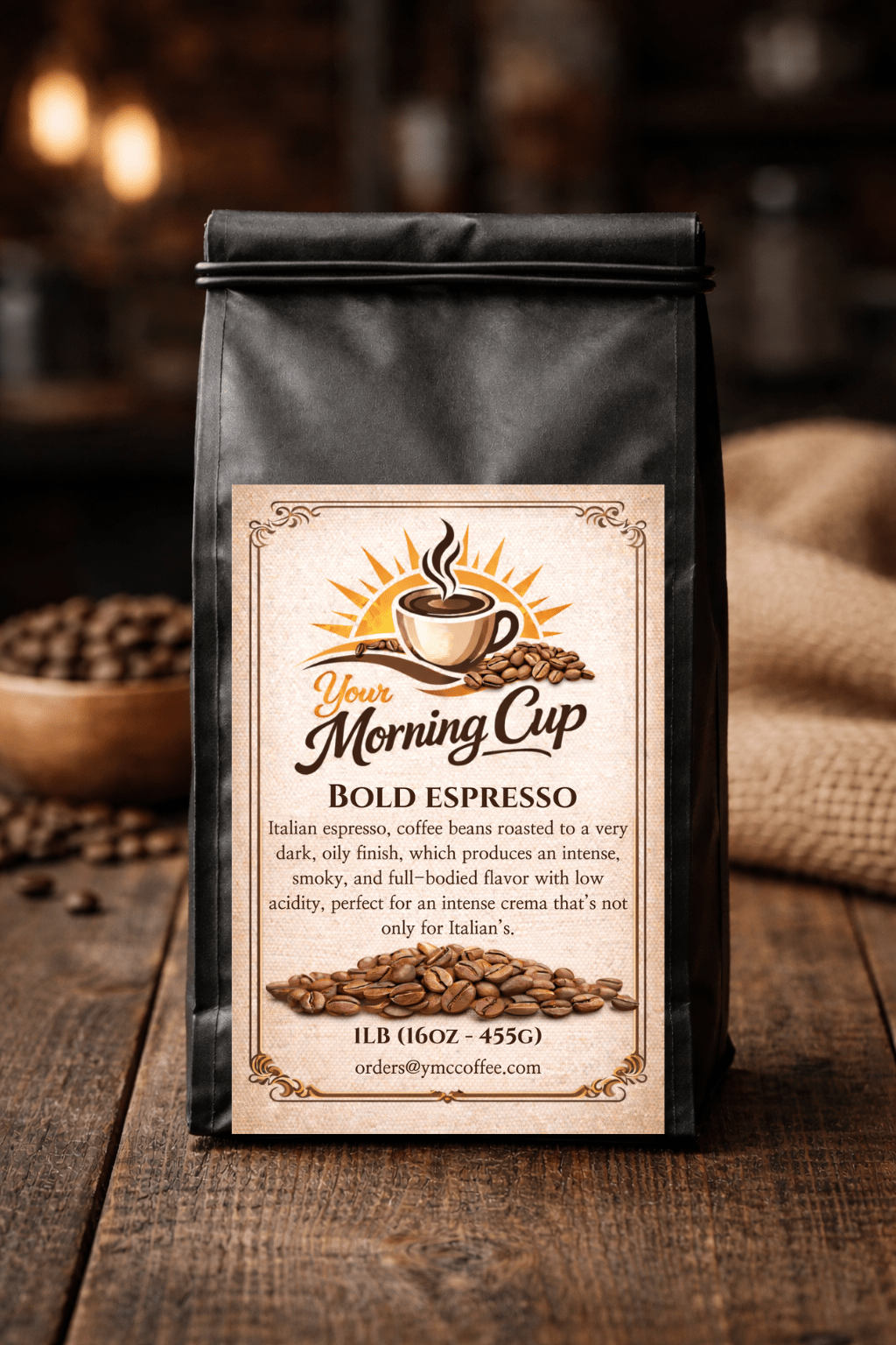 Bold Espresso - Your Morning Cup Coffee