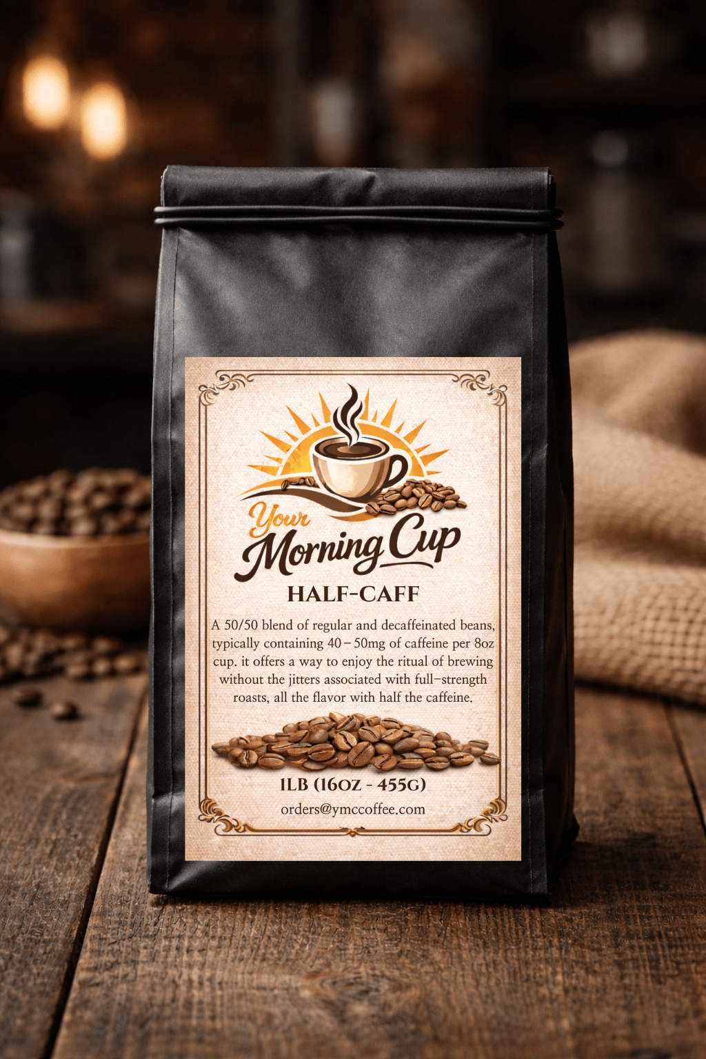 Half - Caff - Your Morning Cup Coffee