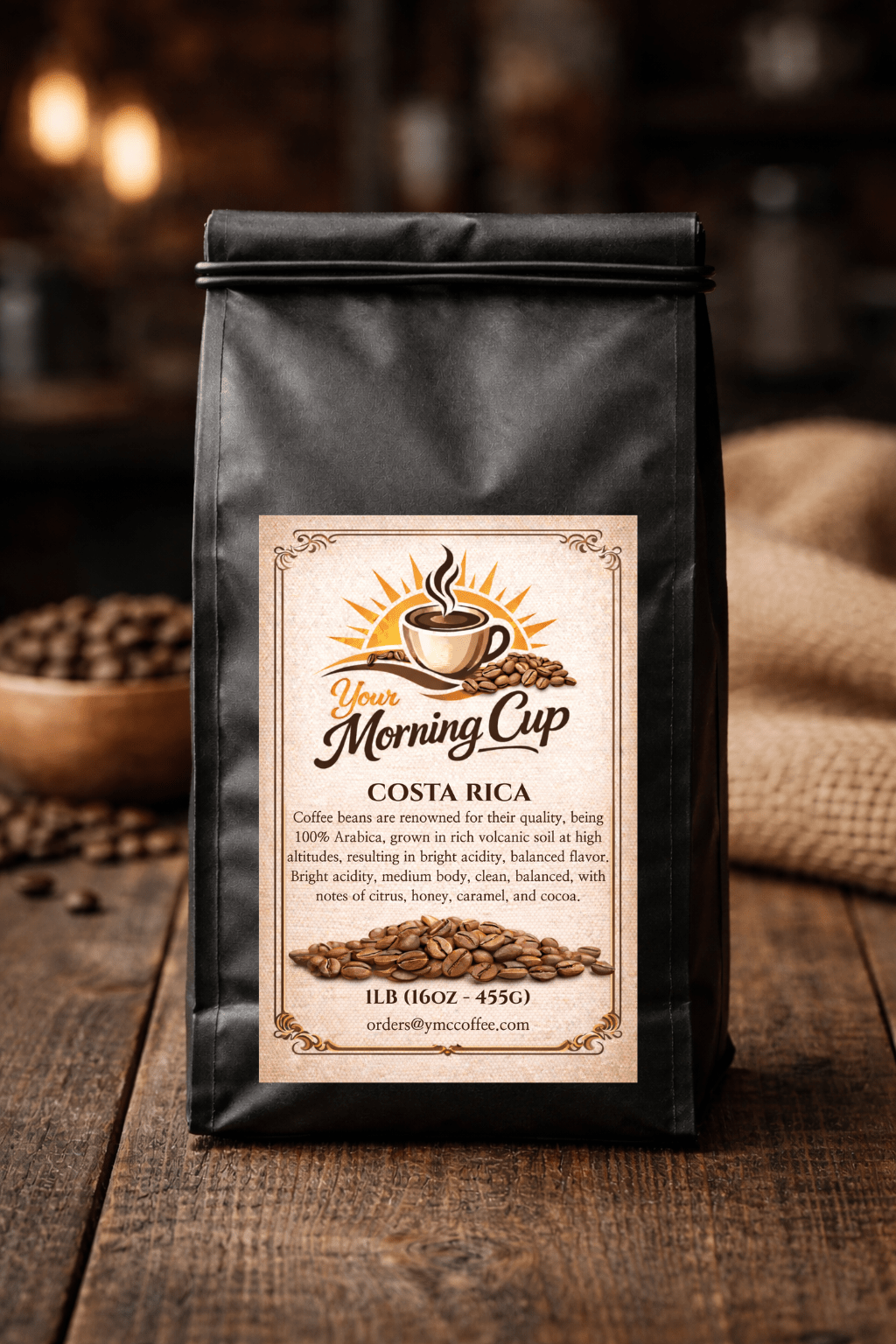 Costa Rica - Your Morning Cup Coffee