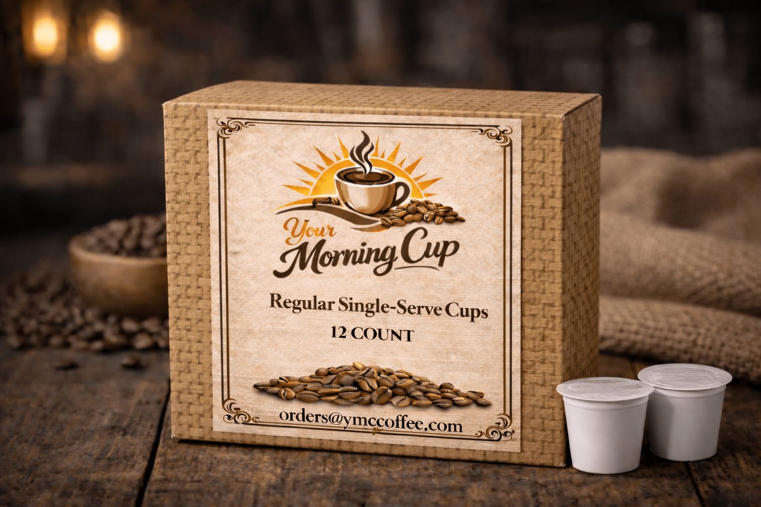 Regular Single - Serve Cups 12 Count - Your Morning Cup Coffee